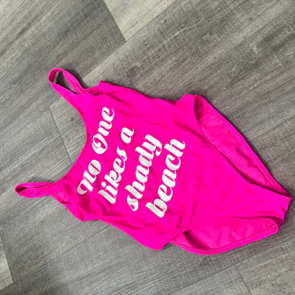 No-boundaries Women's Pink Swimsuit-one-piece